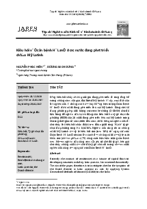 Kiều hối và “căn bệnh Hà Lan” ở các nước đang phát triển | Kinh Tế chính trị quốc tế | Đại học Khoa học Xã hội và Nhân văn, Đại học Quốc gia Thành phố HCM