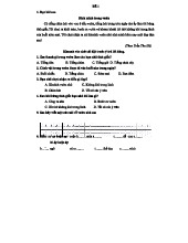 10 ĐỀ TV LỚP 1 CK2 - Bài Tập Thực Hành Từ Đọc Hiểu