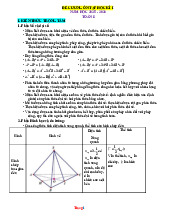 Đề Cương Ôn Tập HK1 Toán 8 Năm Học 2025-2026