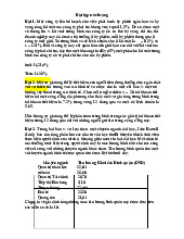 Bài Tập Ước Lượng: Xác Định Khoảng Tin Cậy 95% Cho Lãi Suất môn Thống kê trong kinh tế và kinh doanh | Trường Đại học Kinh tế Quốc dân