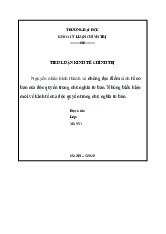 Đề cương môn kinh tế chính trị- Trường Đại học bách khoa - Đại học đà nẵng.