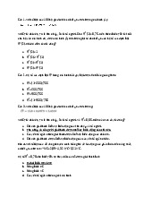 Câu hỏi chương 3, 4, 5 môn Kinh tế lượng | Đại học kinh tế Quốc dân