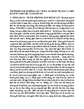 Thị trường bất động sản Việt Nam thực trạng và giải pháp môn Chủ nghĩa xã hội và khoa học | Trường Đại học Kinh doanh và Công nghệ Hà Nội