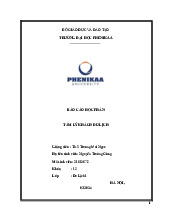 Nguồn gốc, ảnh hưởng và thách thức của tâm lý khách du lịch ở Châu Âu | Bài báo cáo học phần Tâm lý khách hàng du lịch | Trường Đại học Phenikaa