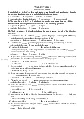 Final Exam - TEST 2 HK 1: Understanding Generation Gaps and Communication môn English | Trường Đại Học Tây Nguyên