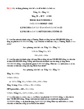 Bài tập chương 2 - Giải bài tập tài chính doanh nghiệp Môn Thanh toán quốc tế | Trường Học Viện nông nghiệp Việt Nam