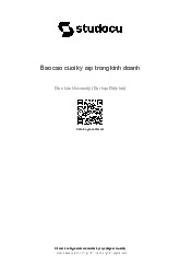 Báo cáo cuối kì erp trong kinh doanh | Đại học Điện Lực