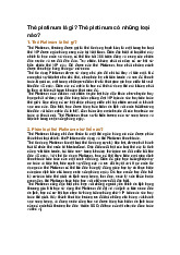 Thẻ platinum là gì? Thẻ platinum có những loại nào?