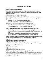 Đề cương ôn tập môn triết học Mác – Lê nin–Trường Đại học bách khoa -đại học Đà Nẵng  