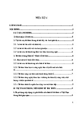 Tiểu luận: Tri thức và vai trò trong phát triển kinh tế Việt Nam | Microeconomics | Trường Đại học Quốc tế, Đại học Quốc gia Thành phố Hồ Chí Minh