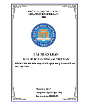Phân tích thành tựu về đối ngoại trong 30 năm đổi mới của Việt Nam | Bài thảo luận lịch sử đảng