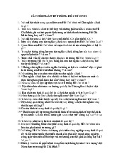 Đề cương môn tư tưởng Hồ Chí Minh- Trường Đại học bách khoa - Đại học đà nẵng.