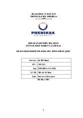 Khởi nghiệp ứng dụng học tiếng Trung Quốc | Bài tiểu luận lớn kết thúc học phần Kỹ năng khởi nghiệp và lãnh đạo