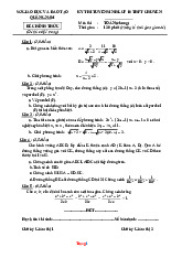 Đề Thi Tuyển Sinh 10 Toán Chung Sở GD Quảng Nam 2025-2026 Có Đáp Án
