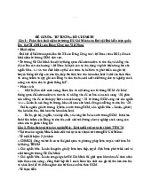 Đề cương ôn tập | môn tư tưởng Hồ Chí Minh | trường Đại học Huế