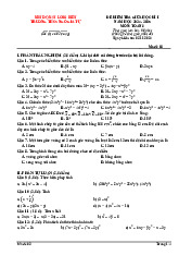 Đề giữa học kì 1 Toán 8 năm 2024 – 2025 trường THCS Ngô Gia Tự – Hà Nội