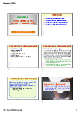 Bài giảng Chương 1: Tổng quan về tài chính doanh nghiệp môn Tài chính doanh nghiệp | Trường Đại học Ngân hàng Thành phố Hồ Chí Minh