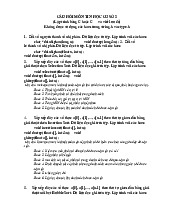 Bài tập về hàm và nâng cao môn Tin học cơ sở | Học viện Công Nghệ Bưu Chính Viễn Thông