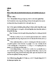 Đề cương môn Chủ nghĩa xã hội khoa học  - trường đại học kinh tế- Đại học Đà Nẵng