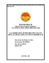 Đề cương ôn tập môn Academic Writing C1 | Đại học Khoa học Xã hội và Nhân văn