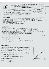 Đề thi cuối HKI học phần Vật Lý đại cương 1 (Cơ và nhiệt) năm 2024 - 2025 | Trường Đại học Khoa học tự nhiên, Đại học Quốc gia Thành phố Hồ Chí Minh