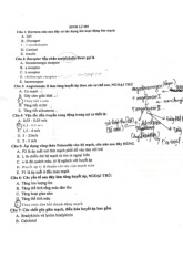 Trắc nghiệm lý thuyết hệ tim mạch | Đại học Y Dược Huế