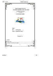 Tổng quan môn  Lý thuyết dịch | Trường Đại học Ngoại ngữ, Đại học Đà Nẵng