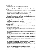 Câu hỏi ôn tập Kế toán công doanh nghiệp | Trường Đại học Kinh tế và Quản trị kinh doanh, Đại học Thái Nguyên
