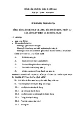 Đề cương báo cáo kiến tập | Trường Đại học Kinh tế – Luật