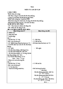 Giáo án Toán 2 sách Kết nối tri thức với cuộc sống (Cả năm) | Tuần 35