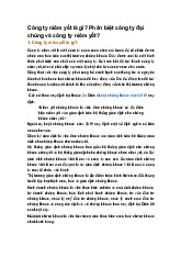 Công ty niêm yết là gì? Phân biệt công ty đại chúng và công ty niêm yết?