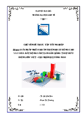 Tài liệu Báo cáo thực tập ngân hàng | Trường Đại học Kinh tế, Đại học Đà Nẵng