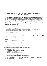Những điểm cần lưu ý khi viết thuyết minh đề tài khoa học công nghệ cấp cơ sở lý thuyết môn nghiên cứu khoa học | trường Đại học Huế