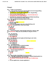 Đề cương trắc nghiệm có đáp án môn Văn hiến Việt Nam| Trường Đại học Văn Hiến