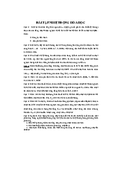 Bài tập nhiệt động hóa học - Lý Hóa 1 | Trường đại học Bách Khoa, Đại học Đà Nẵng
