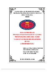 Báo cáo thu hoạch môn Lịch sử văn minh thế giới   - trường đại học Khoa học xã hội và nhân văn – Đại học quốc gia Thành phố Hồ Chí Minh.