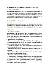 Nghị luận về lòng kiên trì chọn lọc hay nhất