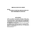 Tác động ủa hội nhập đến hoạt động nông nghiệp của VN - Tài liệu tham khảo | Đại học Hoa Sen