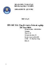 Tiểu luận TL Mktcb - N11: Phân Tích Chiến Lược TH True Milk. Môn Marketing căn bản (MKTCB) | Đại học Văn Hiến.