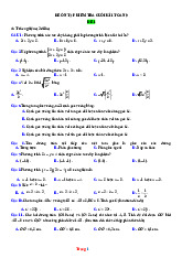 15 Đề Ôn Thi HK1 Toán 9 Kết Nối Tri Thức 2025-2026 Có Đáp Án