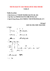Lý thuyết trường điện từ | Môn Điện từ học 1 - Đại học Sư phạm Kỹ thuật Thành phố Hồ Chí Minh
