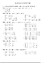 Bài tập đại số tuyến tính - Đại số tuyến tính | Trường Đại học Công nghệ, Đại học Quốc gia Hà Nội