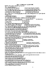 Đề cương trắc nghiệm theo chương không có đáp án | Địa lí 12