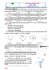 Đề Ôn Tập Giữa HK2 Vật Lí 10 Năm 2025-2026 Có Đáp Án-Đề 3