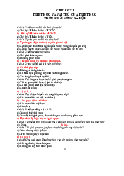 Tài liệu ôn thi triết học - Triết học Mác-Lênin | Đại học Công nghiệp Thực phẩm Thành phố HCM