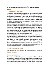 Ngành kinh tế là gì và bao gồm những ngành nào?