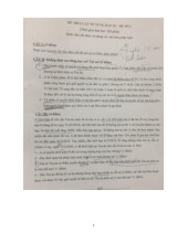 Đề thi cuối kì 1 môn Luật dân sự năm học 2025-2026  - trường đại học Luật Hà Nội
