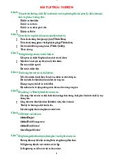 Bài Tập Trắc Nghiệm Cuối Kỳ Về Quản Trị Dự Án | Đại học Hoa Sen