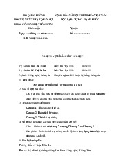 Báo cáo đồ án tốt nghiệp | Học viện kỹ thuật quân sự