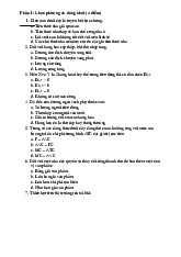 Bài Tập môn Kinh tế vi mô | Trường Đại học Kinh Tế Quốc Dân